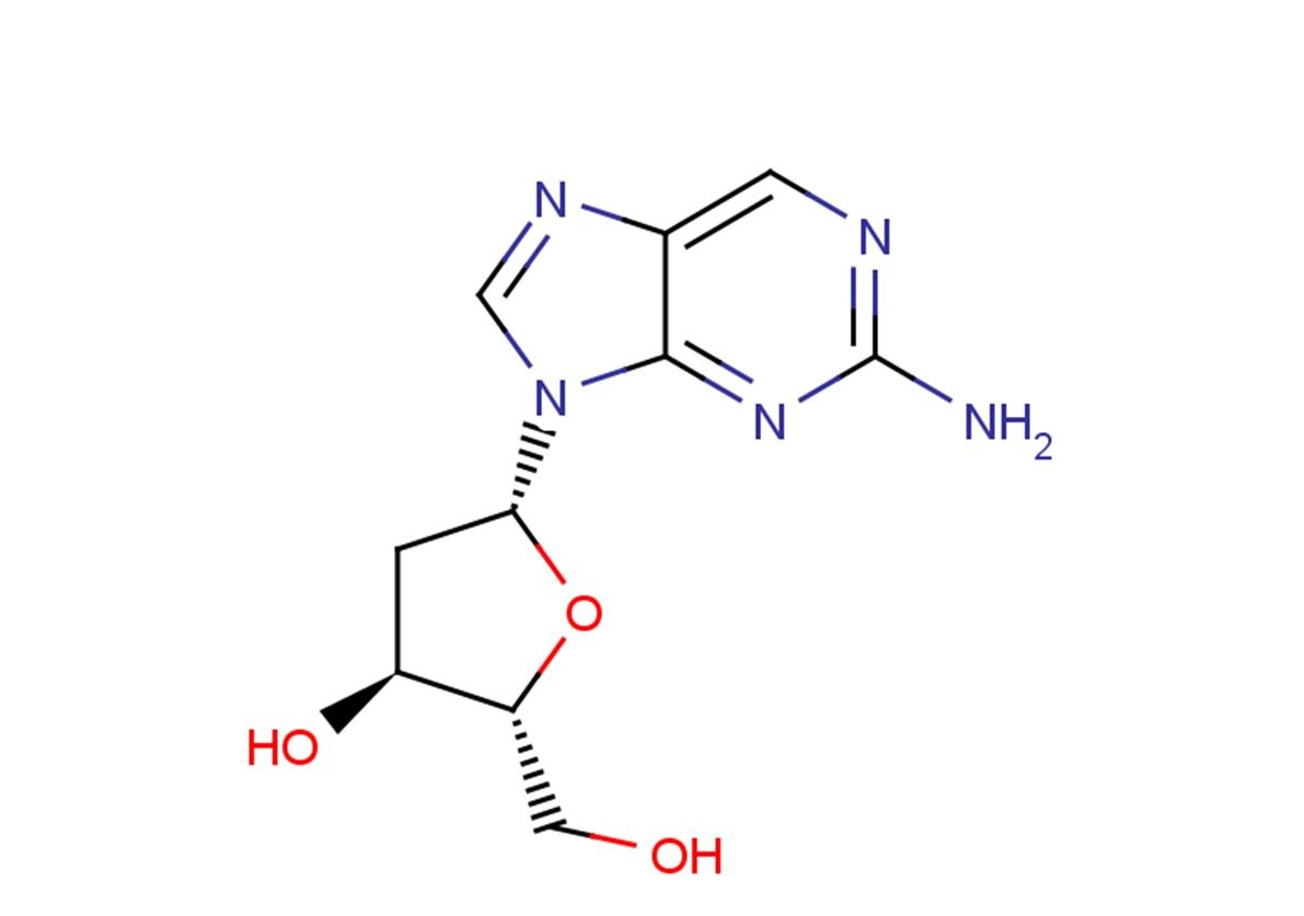 Aminopurine Beta D Deoxy Riboside Inhibitor Targetmol