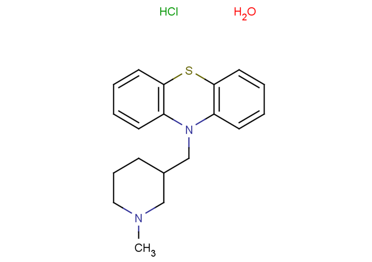 Mepazine hydrochloride monohydrate