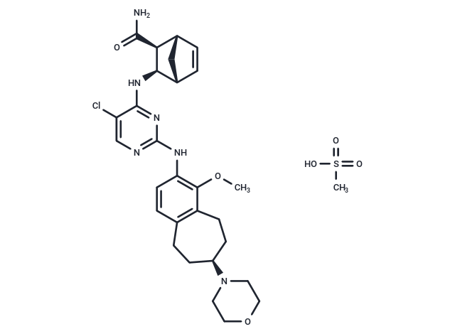 CEP-28122 mesylate salt