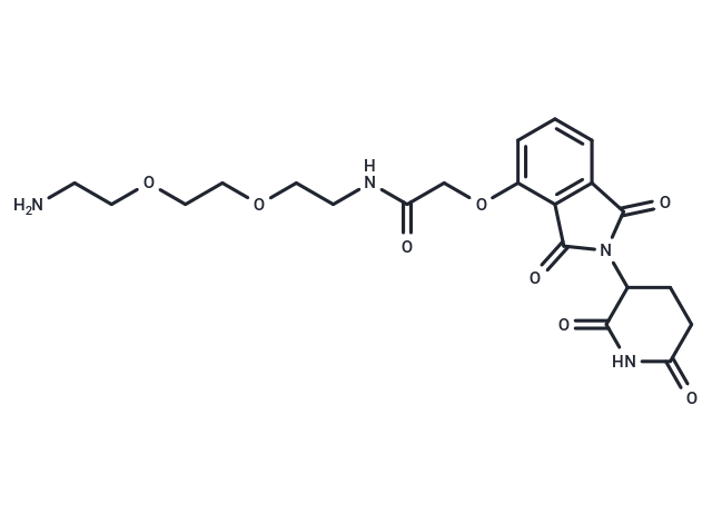 Thalidomide-O-amido-PEG2-C2-NH2