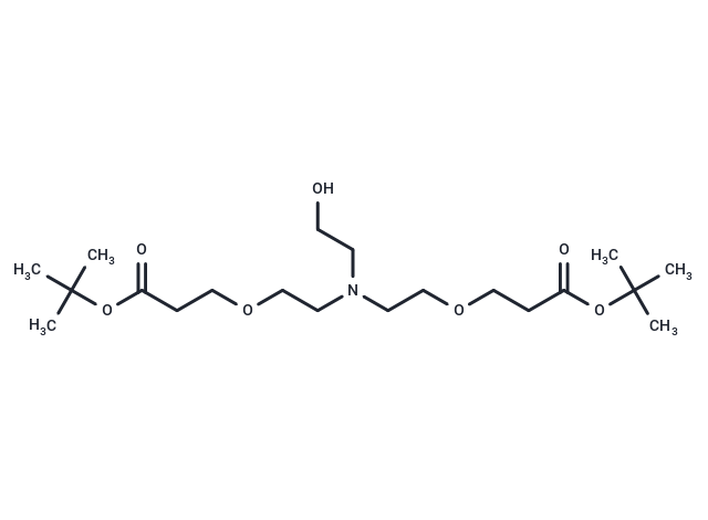 Hydroxy-Amino-bis(PEG1-C2-Boc)