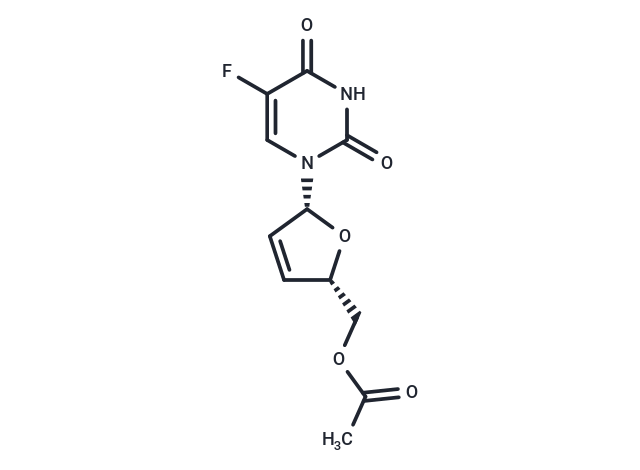 5'-O-Acetyl-2',3'-dideoxy-2',3'-didehydro-5-fluoro-uridine