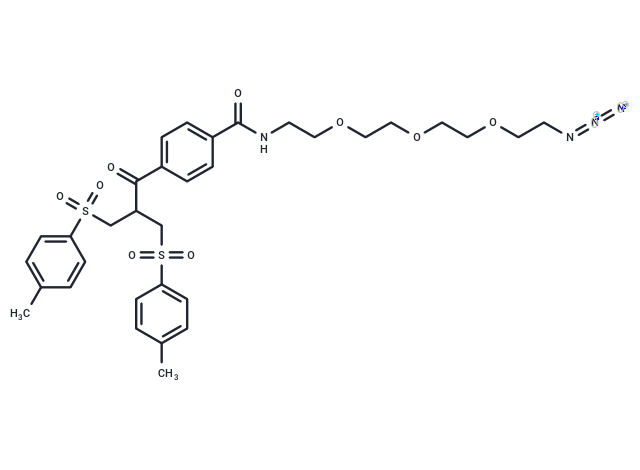 Bis-sulfone-PEG3-Azide