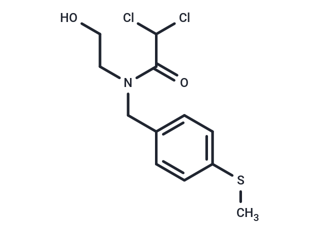 Acetamide, 2,2-dichloro-N-(2-hydroxyethyl)-N-(p-(methylthio)benzyl)-