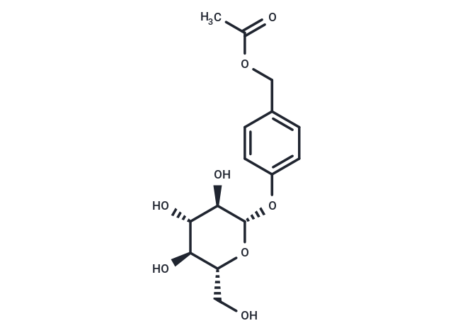 4-(Acetoxymethyl)phenyl glucoside