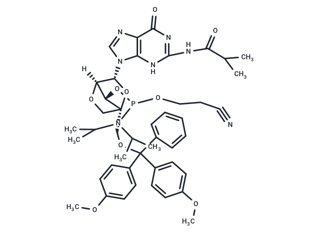 DMTr-LNA-G(iBu)-3’-CED-phosphoramidite