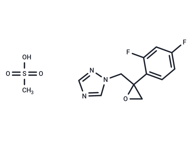 1-((2-(2,4-Difluorophenyl)oxiran-2-yl)methyl)-1H-1,2,4-triazole methanesulfonate