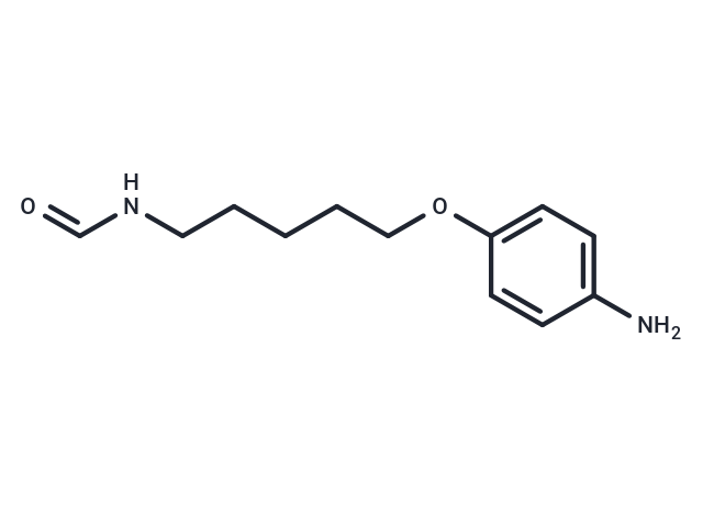 Formamide, N-(5-(p-aminophenoxy)pentyl)-