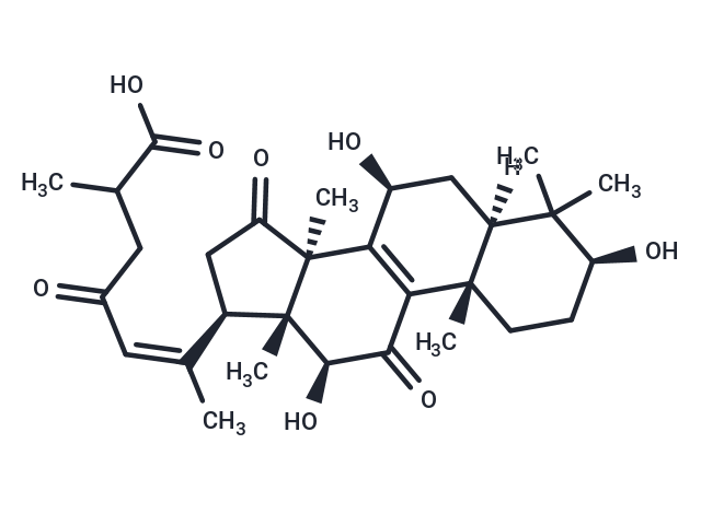 (3β,7β,12β,20Z)-3,7,12-Trihydroxy-11,15,23-trioxo-lanost-8,20-dien-26-oic acid