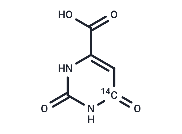 Orotic acid-6-C14