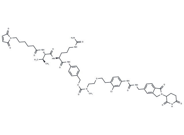 MC-VC-PABC-amide-PEG1-CH2-CC-885