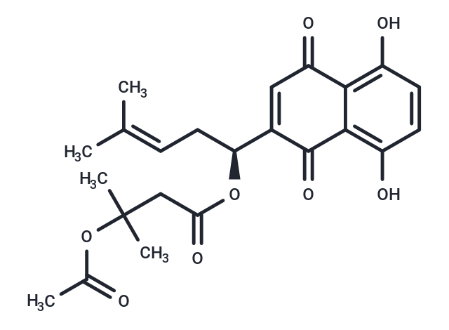 Beta-Acetoxyisovalerylshikonin