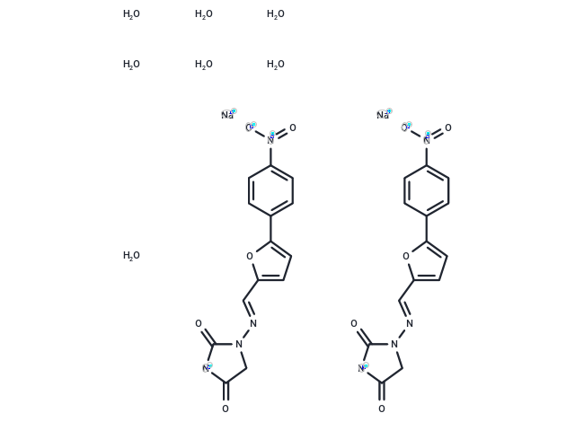 Dantrolene sodium hemiheptahydrate