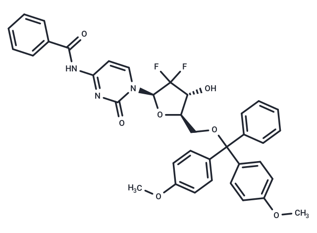 N4-Benzoyl-2'-deoxy-5'-O-DMT-2',2'-difluorocytidine