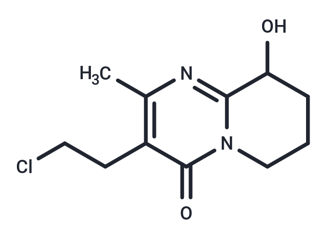 3-(2-Chloroethyl)-6,7,8,9-tetrahydro-9-hydroxy-2-methyl-4H-pyrido[1,2-a]pyrimidine-4-one