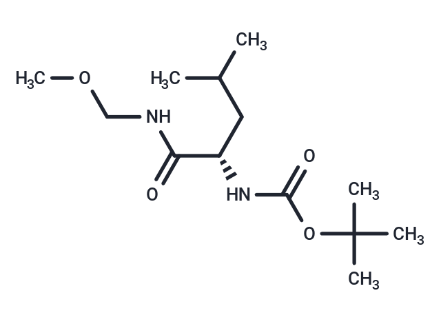 (S)-N-Methyl-N-methoxy-2-(tert-butoxycarbonylamino)-4-methylpentanamide