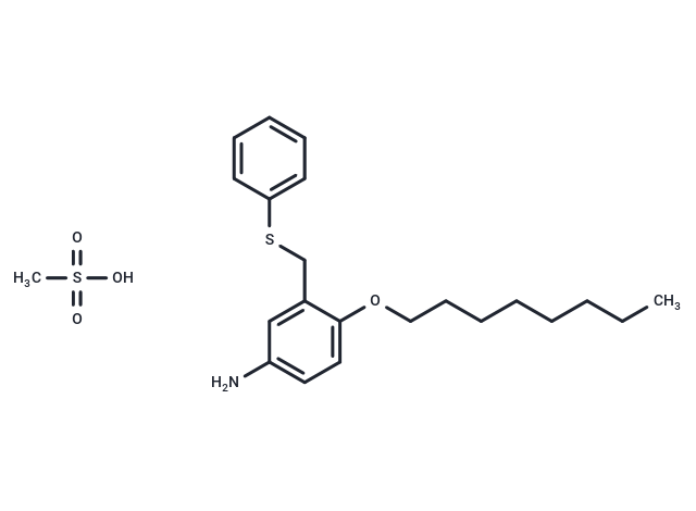 m-Toluidine, 4-(octyloxy)-alpha-(phenylthio)-, methanesulfonate