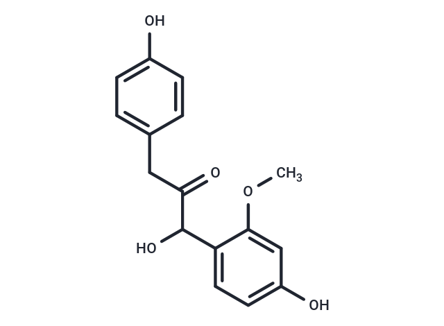 1-Hydroxy-1-(4-hydroxy-2-methoxyphenyl)-3-(4-hydroxyphenyl)propan-2-one