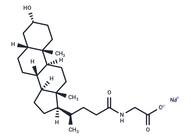 Glycolithocholic acid, sodium salt