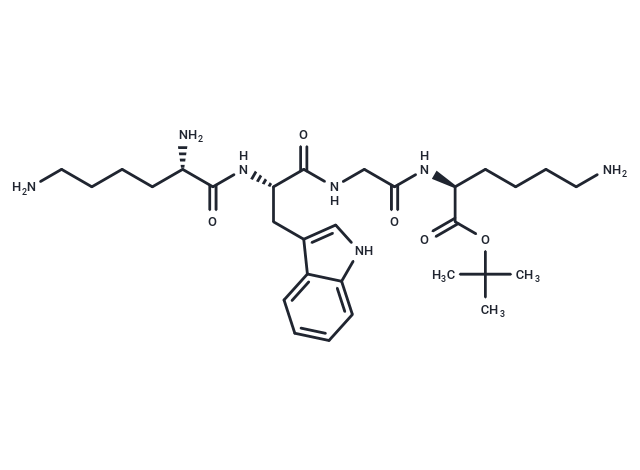 O-tert-Butyl lysyl-tryptophyl-glycyl-lysinate