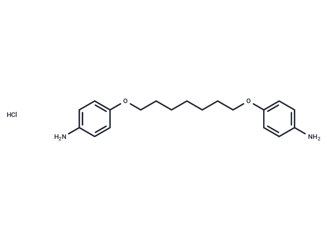 Aniline, 4,4'-(heptamethylenedioxy)di-, dihydrochloride