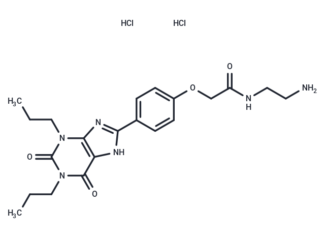 Xanthine amine congener dihydrochloride