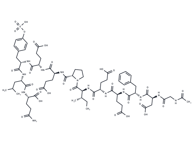 Acetyl-Hirudin (54-65) (sulfated)