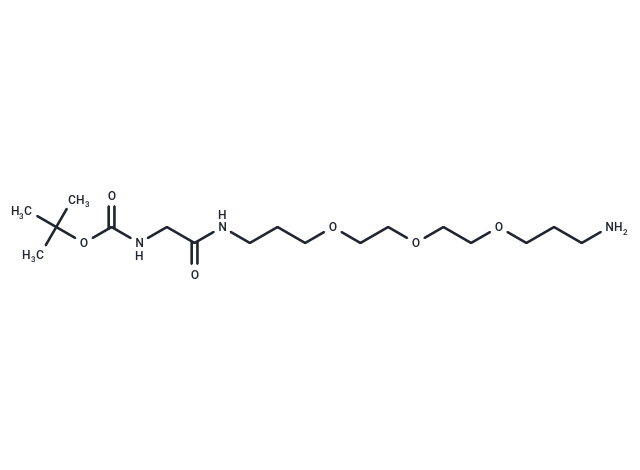 Boc-Gly-amido-C-PEG3-C3-amine
