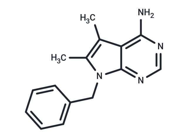 7-benzyl-5,6-dimethyl-7H-pyrrolo[2,3-d]pyrimidin-4-amine