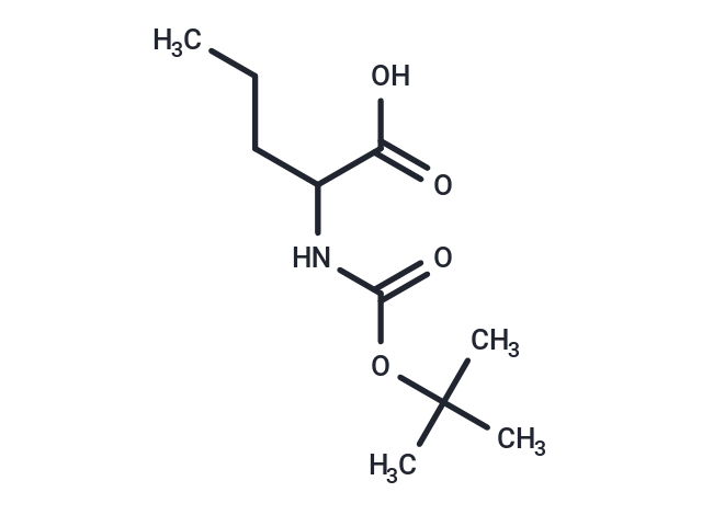 (R)-2-((tert-Butoxycarbonyl)amino)pentanoic acid