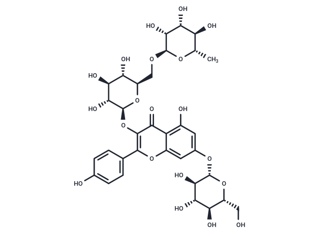 Kaempferol 3-O-rutinoside 7-O-glucoside