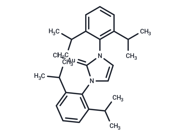 (1,3-Bis(2,6-diisopropylphenyl)-1,3-dihydro-2H-imidazol-2-ylidene)(chloro)gold
