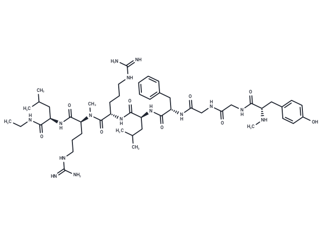 (N-Me-Tyr1,N-Me-Arg7,D-Leu-NHEt8)-Dynorphin A (1-8)