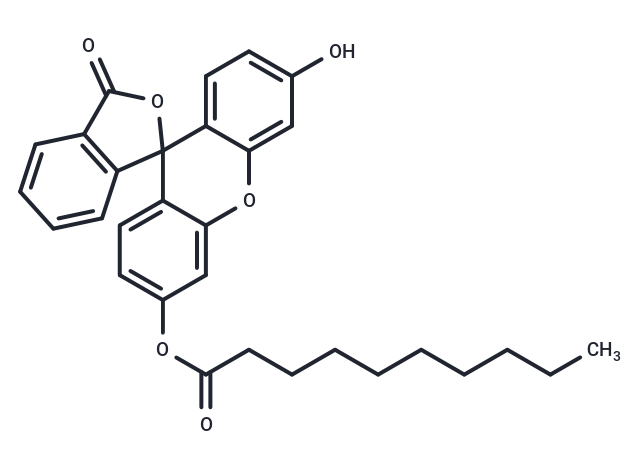 Decanoyl fluorescein