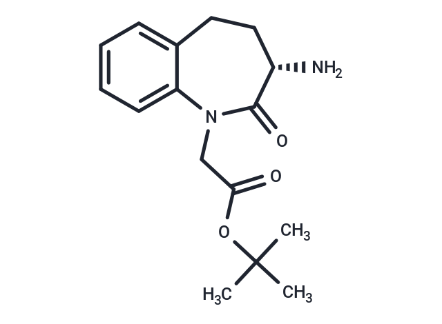 (S)-tert-Butyl 2-(3-amino-2-oxo-2,3,4,5-tetrahydro-1H-benzo[b]azepin-1-yl)acetate