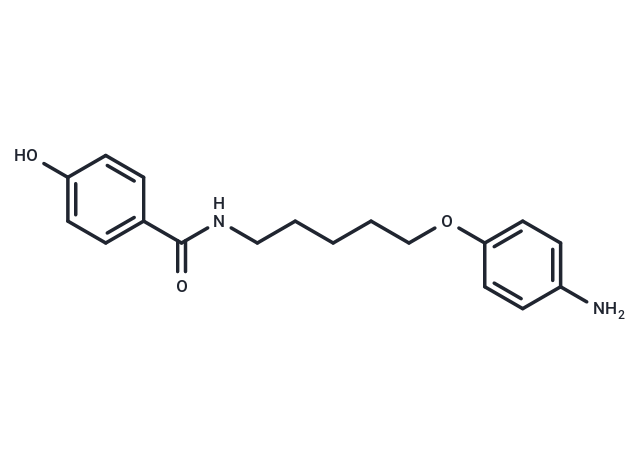 Benzamide, N-(5-(p-aminophenoxy)pentyl)-p-hydroxy-