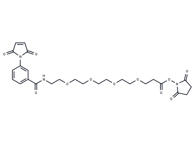 Mal-Ph-CONH-PEG4-​NHS ester