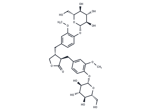 (8R,8'R)-Matairesinol 4,4'-di-O-β-D-glucopyranoside