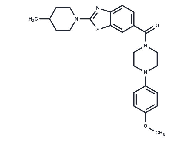 Anisole-piperazine-methanone-benzothiazole-p-methylpiperidine