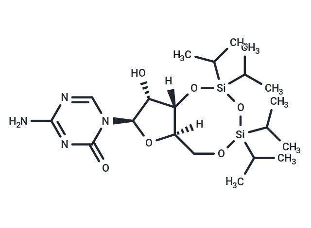 4-Amino-1-[3,5-O-[1,1,3,3-tetrakis(1-methylethyl)-1,3-disiloxanediyl]-beta-D-ribofuranosyl]-1,3,5-triazin-2(1H)-one