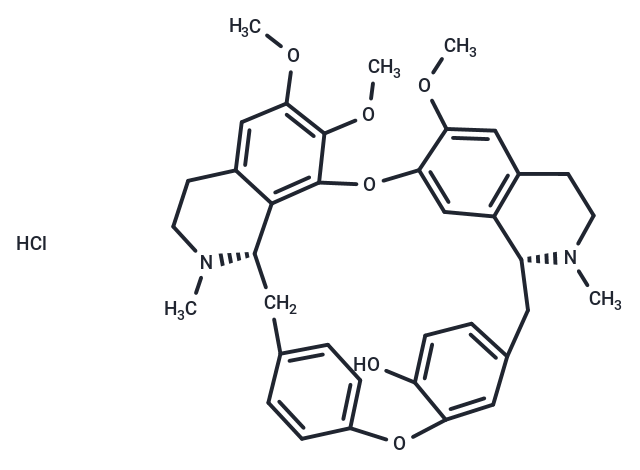 Oxyacanthine hydrochloride