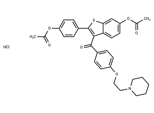 Raloxifene dimethyl ester hydrochloride