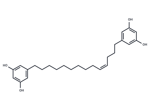 5,5'-(4-Tetradecene-1,4-diyl)bis[1,3-benzenediol]