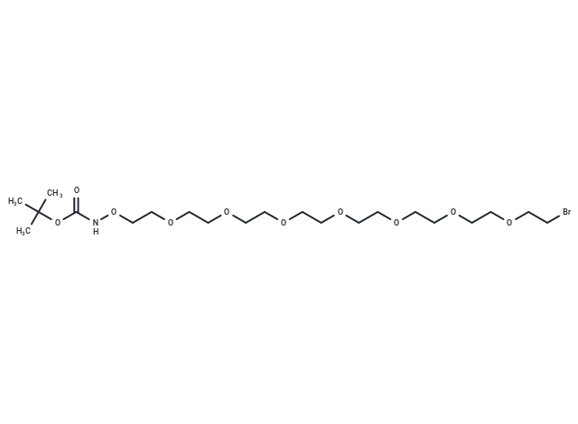 t-Boc-Aminooxy-PEG7-bromide