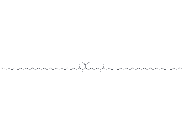 Bis-(m-PEG8-amido)-hexanoic acid