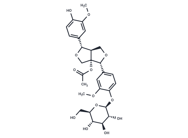 8-Hydroxypinoresinol-acetat