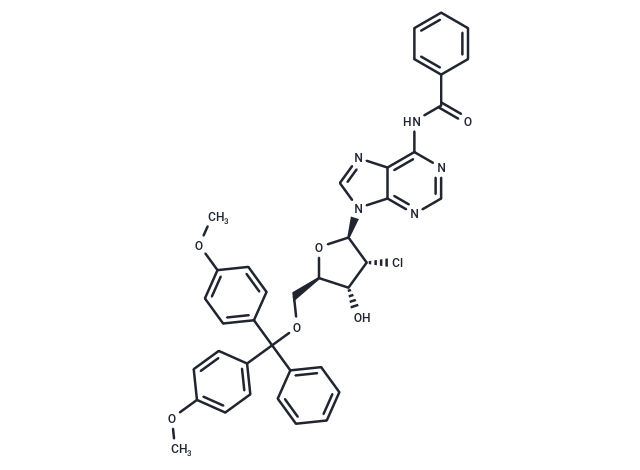N6-Benzoyl-2’-chloro-5’-O-(4,4’-dimethoxytrityl)-2’-deoxyadenosine