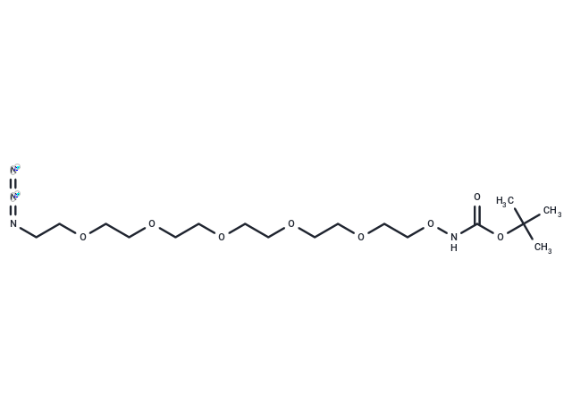 t-Boc-Aminooxy-PEG5-azide