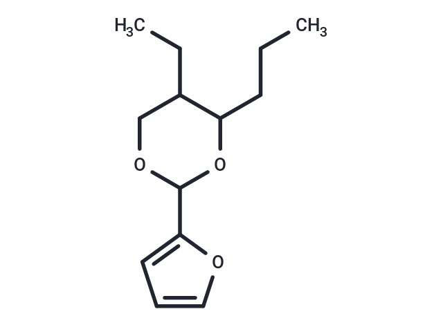m-Dioxane, 5-ethyl-2-(2-furyl)-4-propyl-