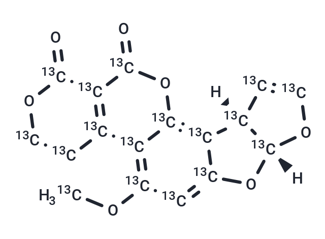 Aflatoxin G1-13C17